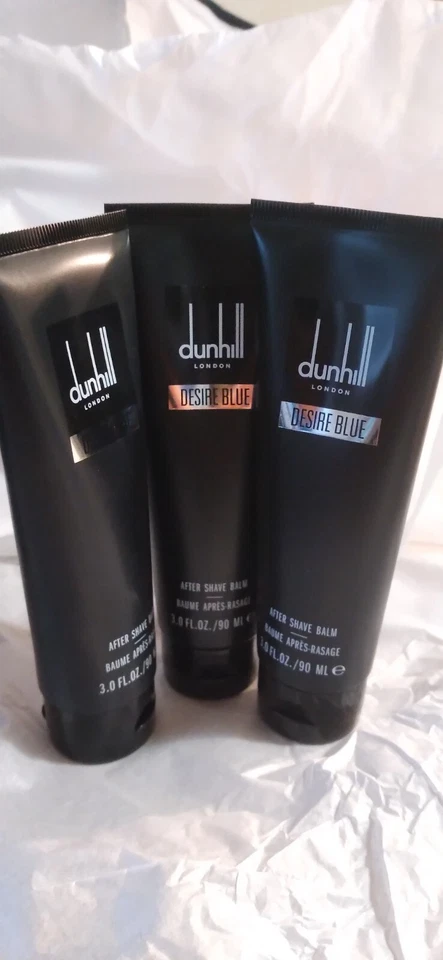 Dunhill Desire x3 Bálsamo para después del afeitado para hombres 3,0 oz cada uno nuevo sin caja Foto 4 de 4