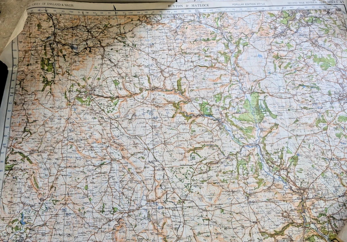 A substantial collection of large scale Ordnance Survey Maps, 1/2500