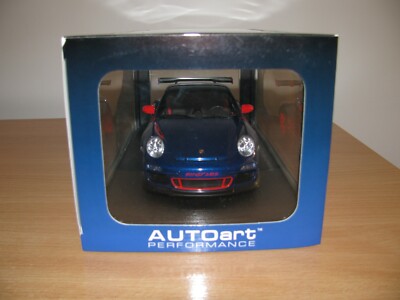 1:18 Autoart PORSCHE 911(997) GT3 RS 3.8 Blue Rare, new non 1:18 Autoart PORSCHE 911(997) GT3 RS 3.8 Blue Rare, new non