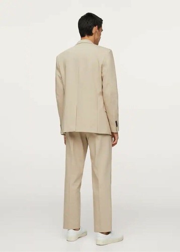 BNWT Mango Men Elastic Waist Suit Trousers Size UK 30 RRP £59.99 - Picture 3 of 10