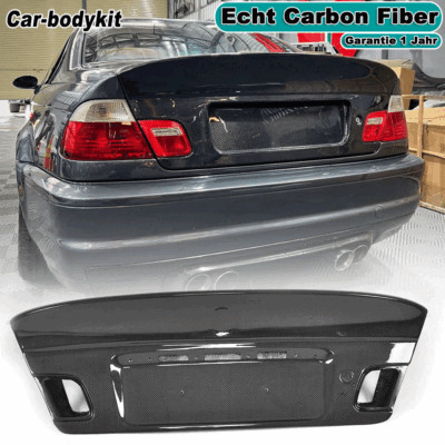 Carbon Fiber Tailgate Boot Lid Boot Lid Fits BMW E46 320 M3 