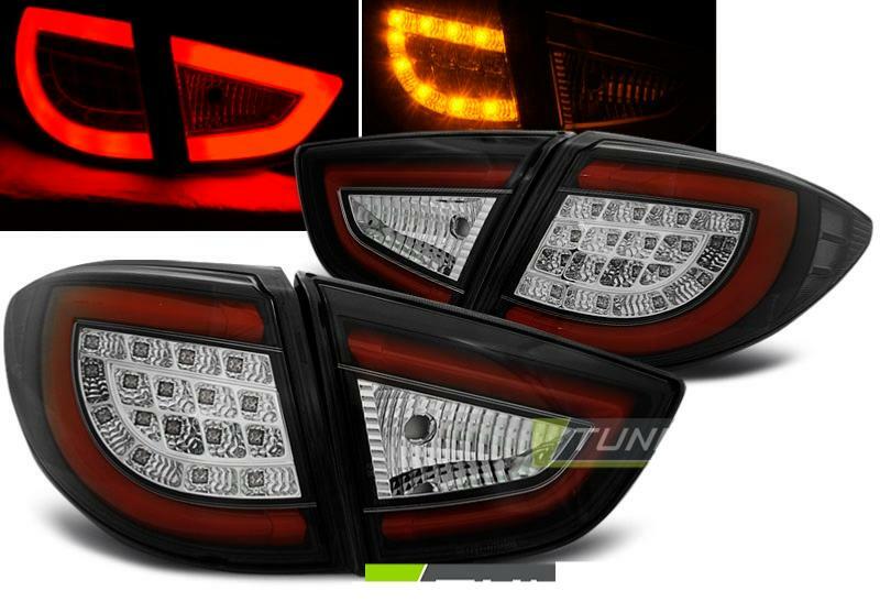 Feux arriere Hyundai IX35 resout le manque de visibilite LED BAR noir