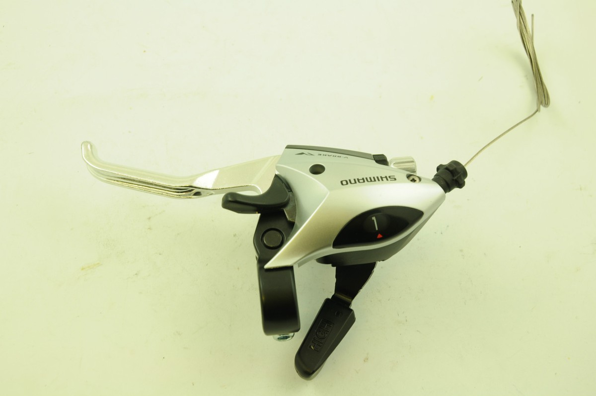 LEFT HAND SHIMANO ST-EF50-L EZi-FIRE GEAR SHIFTER + V BRAKE LEVER