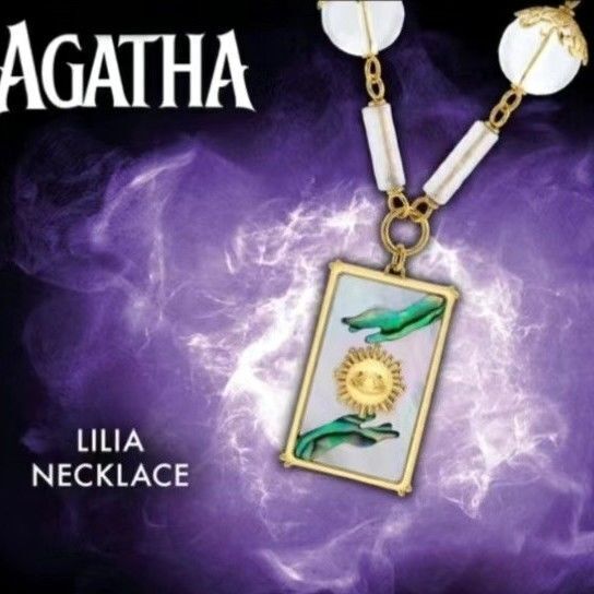 Marvel Agatha All Along Tv Show Lilia Cosplay Necklace Christmas