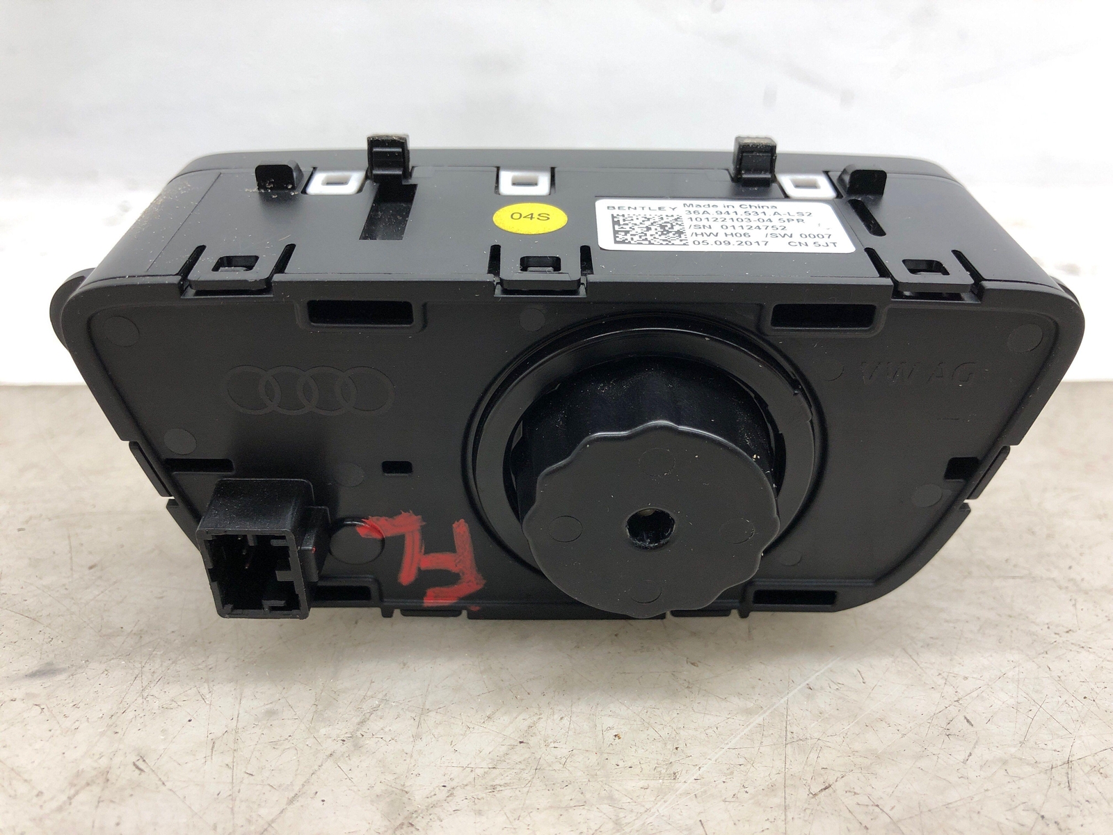 2016-2020 BENTLEY BENTAYGA DASH HEADLIGHT NIGHT VISION CONTROL SWITCH 36A941531A
