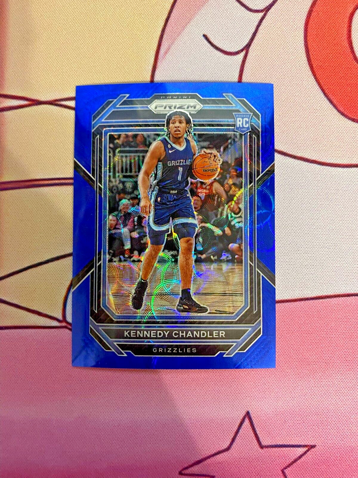 JA MORANT 2022-23 PANINI PRIZM #200 BLUE YELLOW GREEN KALEIDOSCOPE PRIZM
