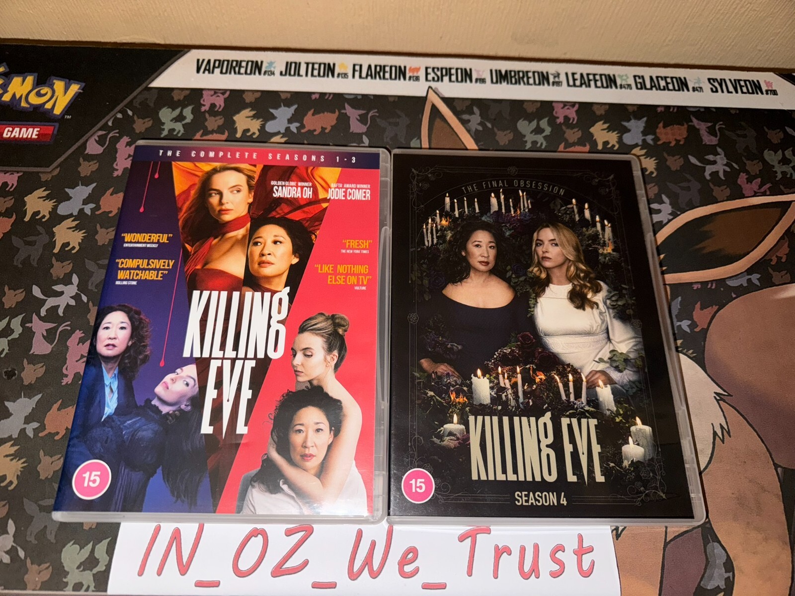 Killing Eve - Season 1-4 - The Complete Series (DVD, 2022, 8-Disc Box Set)