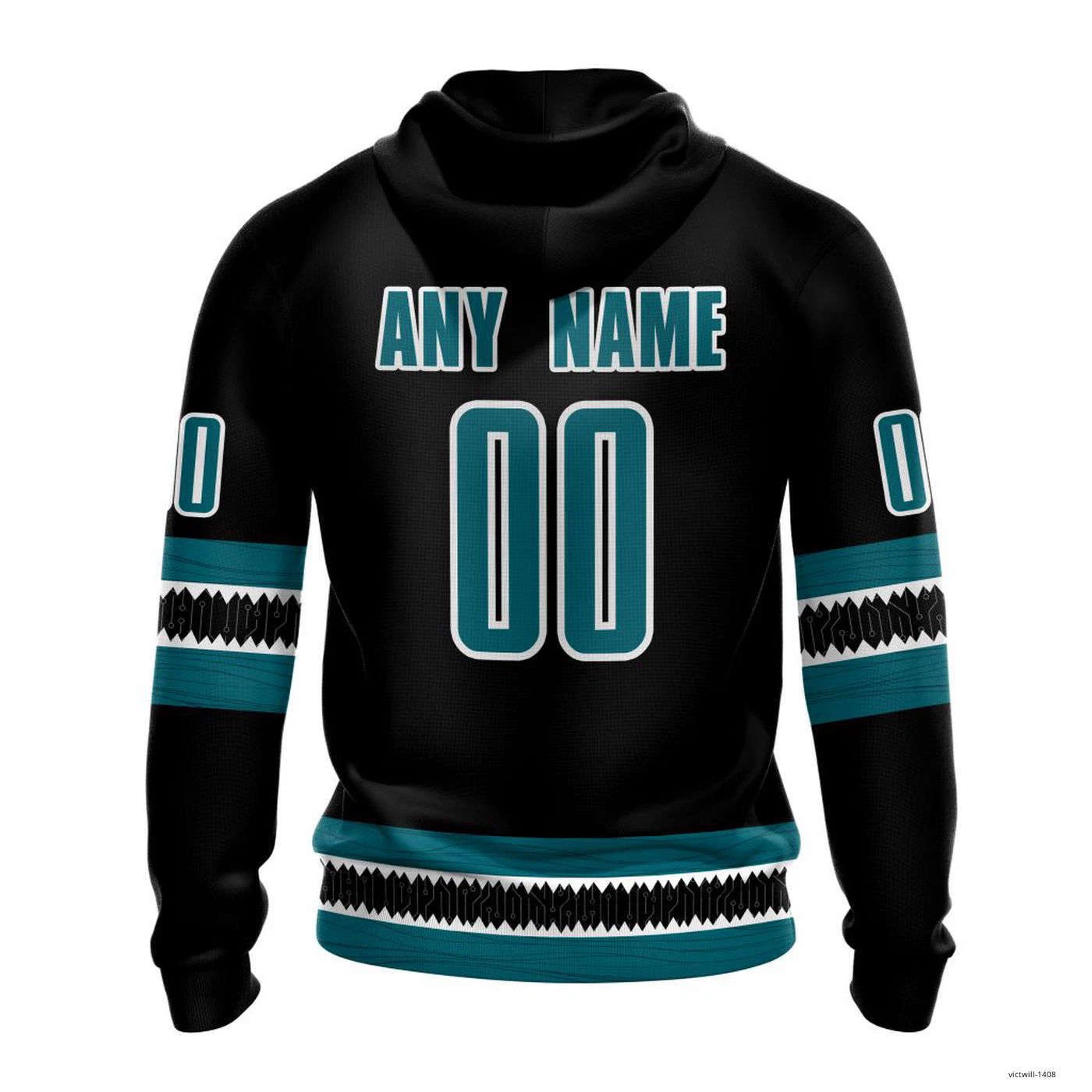 Personalized San Jose Sharks 3D Hoodie