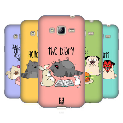 HEAD CASE DESIGNS WILBUR BAND SOFT GEL CASE FOR SAMSUNG PHONES 3