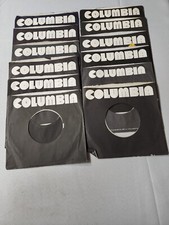 45 RPM 7" RECORD SLEEVES COMPANY SLEEVE 12 PACK SEE PHOTOS - Columbia SLV2 3