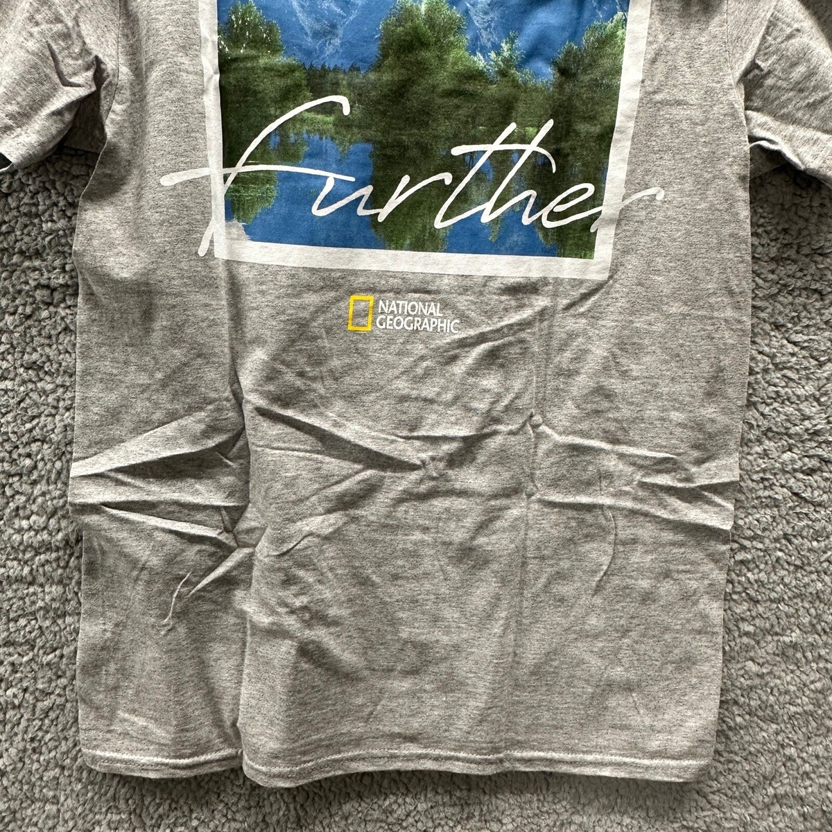 National Geographic T-Shirt Further Mountain Double Sided