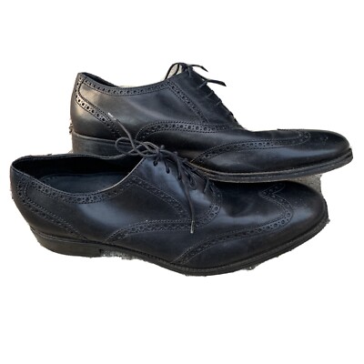 Cole Haan Men's size 13 Dress Casual Shoes Black Lace Up