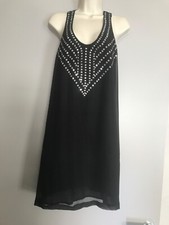 Women’s black Stella McCartney black silk dress size 38