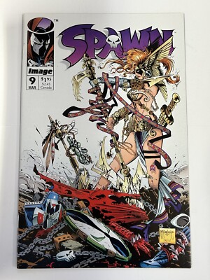 SPAWN #9 NEAR MINT 1993 IMAGE COMICS b-342