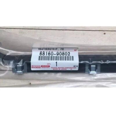 Toyota Genuine LAND CRUISER Weatherstrip Front door glass, Outer