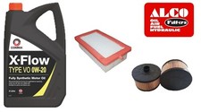 RENAULT KADJAR SERVICE KIT - OIL AIR FILTERS WITH 5 LITRES OF COMMA OIL