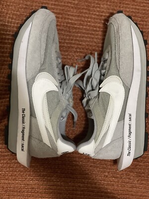 Size 6.5 - Nike LDV Waffle x Fragment Design x Sacai Gray