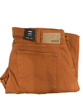 NWT MEN'S MAVI JEANS Jake Slim Leg (RUST MIAMI) 38X32
