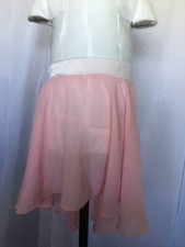 Child Slip On Sheer Ballet Skirt Pink:Cosplay/Halloween/Dancewear/Ballet/DressUp