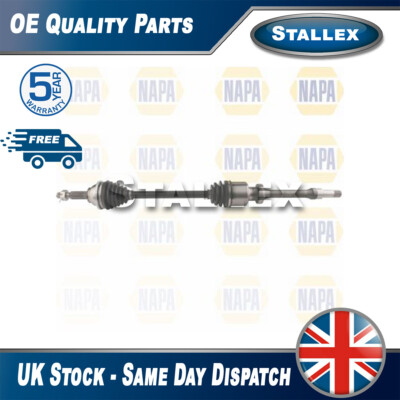 Fits Ford Transit 2003-2006 2.0 D dCi 2.4 Driveshaft Front Right Stallex