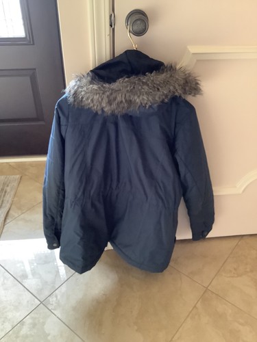 Columbia childrens winter coat parka navy small clean - Picture 2 of 5