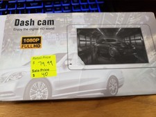 Dash cam 1080p, Full HD, Vehicle Blackbox DVR, new.