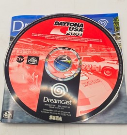 Daytona Usa 2001 | Sega Dreamcast Game | Complete Cib Vgc | Tested Pal