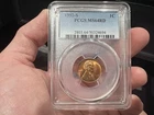 1952-S 1c Lincoln Wheat Penny PCGS MS64RD (AB)