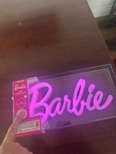 BARBIE LED NEON LIGHT USB Powered Paladone Ships Same Day or Next