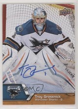 2014-15 Upper Deck AHL Auto Troy Grosenick #71 Auto 0a3