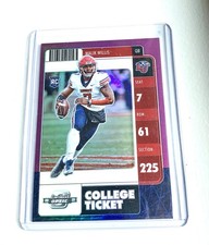 2022 Chronicles Contenders Optic Draft Pick Purple MALIK WILLIS Rookie /49 RC