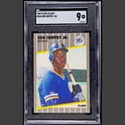 1989 Fleer GLOSSY Ken Griffey Jr. Rookie Card #548 SGC 9 MINT
