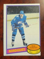 1980-81 O-Pee-Chee OPC Real Cloutier #178 Quebec Nordiques 