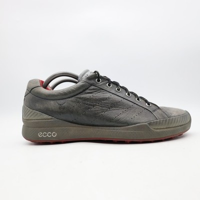Ecco Biom HydroMax Golf Shoes Men's EU 44 M Gray Yak Leather Hybrid Sneakers