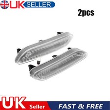 2x Clear Lens Side Indicator Repeater Light For Mini Countryman R60 Paceman R61
