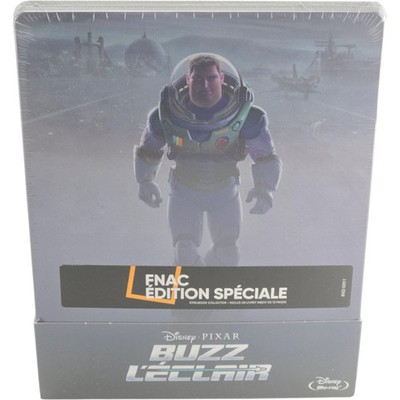 BUZZ LIGHTYEAR Blu-Ray + DVD Steelbook Disney Collector Fnac + Booklet 140 Pages