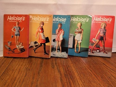 Heloise Hints Vintage 5 Paper Back Books 