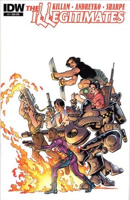 Illegitimates, The #1A VF; IDW | Bill Willingham - w/Bag+Board