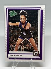 2025-26 Donruss Olivia Miles #89 Rated Prospect TCU Lynx WNBA