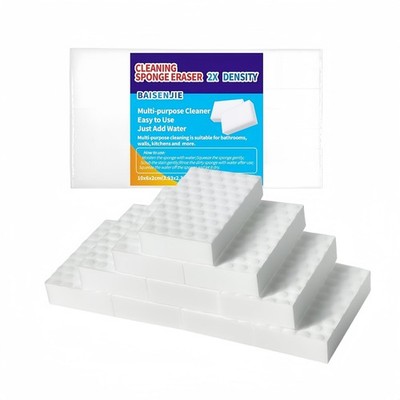 Sponges Eraser,10 Pack Melamine Sponge Bulk,2X Density,Long Lasting