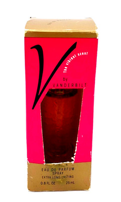 V The Vibrant Scent by Gloria Vanderbilt Eau De Parfum Spray .8 0z/25ml