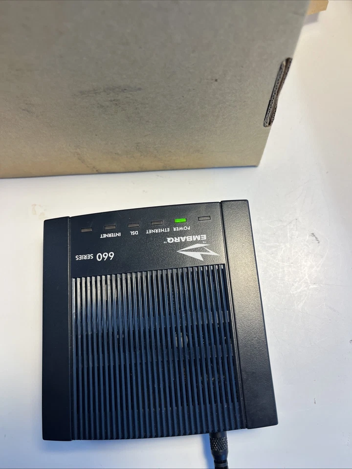 Router Adsl Embarq serie 660 EQ660R-F1 con adaptador pocas horas probado funciona A++ Foto 4 de 4