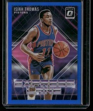 2018-19 Donruss Optic #2 Isiah Thomas Express Lane Blue #/85
