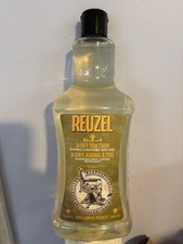 Reuzel 3-in-1 Tea Tree Shampoo, Conditioner & Body Wash for Men 33.8 oz/Liter 0.80 per gallon