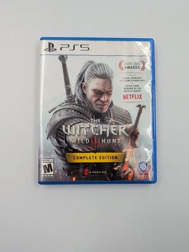 PS5 The Witcher Wild Hunt 3 Complete Edition CIB