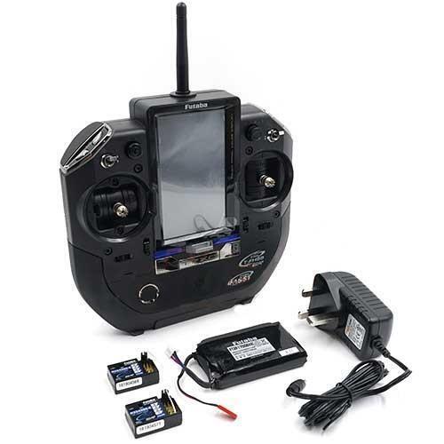 Futaba 7XC double receiver T/R set R334SBS x 2 ( transmitter Li-Fe 1,700mAH ) - Picture 2 of 9