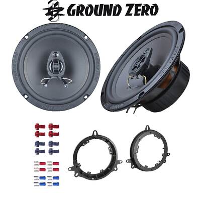 Auto Lautsprecher Ground Zero Boxen 16,5 cm 165mm für Toyota Tundra Türen hinten