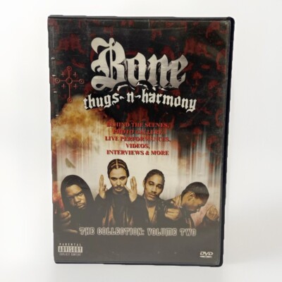 Bone Thugs-N-Harmony Music Videos Vol. 2 (DVD, 2000, Explicit Version) Tested!