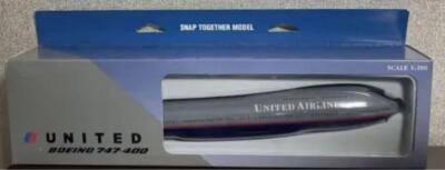 hogan 1/200 ユナイテッド航空 747-400 Hogan Boeing 747400 United Airlines 1/200 Snap Together