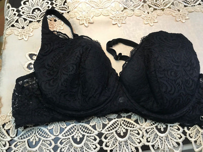 Bra  LORMAR Size us 40b-c it6b eu90b padedd underwired black